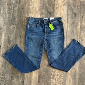 SO Women's Straight Leg Blue Jeans